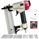 KEENTECH Pneumatic Brad Nailer 18 Gauge, Industrial & Commercial Air Nail Gun for Heavy Duty & Long Duration Projects, Tool-Free Jamming Release, Ready-to-use Tool Set with 3000pcs 5/8" to 2" Nails