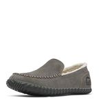 SOREL Men's Dude Moc Slipper Shoe - Quarry - Size 11