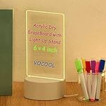 VOCOOL Acrylic Dry Erase Board with