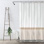 Awellife Farmhouse Shower Curtain F