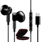 ACOCOBUY USB C Headphones with Mic for iPhone 15 USB C Earphones USB Type C Headphone In Ear Earbuds Wired for Samsung A55 A35 A53 A54 A34 S24 S23 FE S22 S21 S20 Pixel 8a/7a OnePlus 12 11 POCO X6 Pro