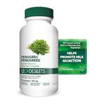 Léo Désilets Fenugreek 500 mg Capsules | Promotes Milk Secretion & Healthy Glucose Levels | 90 Vegetable Capsules | Non-GMO, Gluten-Free