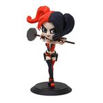 Tinion|| Harley Quinn Action Figure Special Edition Action Figure for Car Dashboard, Decoration, Cake, Office Desk & Study Table (Pack of 1) (Height-16cm)