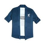 CAVIO Boys TurquoiseBlue Regular Fit Trendy Casual Shrug and T-Shirt