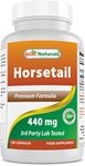 Best Naturals Horsetail 440 mg 180 Capsules (180 Count (Pack of 1))