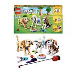 LEGO Creator Adorable Dogs 31137 Building Toy Set (475 Pieces)|Multicolor