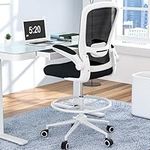 Mimoglad Drafting Chair, Tall Offic