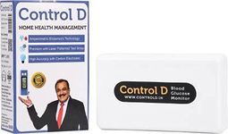 Control D Blood Glucose Monitor (Pack of 10 Strips, Blue)