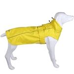 Adjustable Waterproof Dog Raincoat for Dogs,Lightweight Pet Rain Jacket Puppy Clothes with Reflective Strip for Small Medium Large Dogs