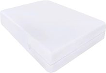 Utopia Bedding Waterproof Mattress Encasement - King Size 150 x 200 x 30 cm, Premium Zippered Mattress Protector, Bed Bug and Dust Mite Proof Mattress Cover - White