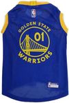 NBA Golden State Warriors Dog Jersey, Small - Tank Top Basketball Pet Jersey