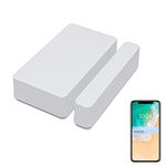 Smart Door and Window Sensor: Zigbee Door Sensor Alarm with App Alerts, Wireless Contact Sensor for Smart Home Automation, Requires Zigbee/Homekit Hub, Compatible with Apple HomeKit, Alexa (1pack)