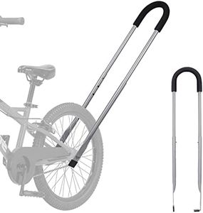 MOLI DEE Children Cycling Bike Safety Trainer Handle Balance Push Bar (Gray-1)