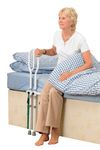 HOMECRAFT Grab Rail, Height Adjustable, For Bedroom, Stability Aid for Mobility, For Elderly/Disabled