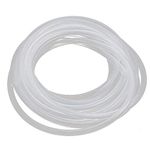 Yesallwas Silicone Tube 5/32" (4mm) ID x 1/4" (6mm) OD 3m/9.8ft Airline Tubing Flexible Silicone Rubber Tubing Water Air Hose Pipe Transparent for Air Pump Accessories Transfer