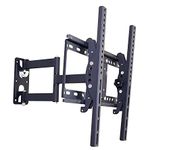 Frackson TV LCD LED Movable Wall Mount Stand 32" to 55" (32 40 42 46 52 55 inch) 180 Degree Rotatable Plasma Bracket for TV of Sony LG Samsung Micromax Lloyd Panasonic Phillips Yu Hier Videocon