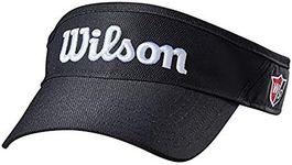 Wilson Mens Classic Visor, Black