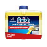 Finish Dishwasher Cleaner, Deep Cleans hidden grease & limescale, Fights Odours, Lemon, 250 ml