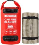 NEZUIBAN Car Fire Blanket Large Emergency Fire Blanket for Electric/Gasoline Vehicle Accidents (20x24 ft)