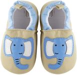 TIMATEGO Infant Baby Boys Girls Slip On Shoes Cartoon Slipper Socks Toddler First Walker Crib Shoes (0-30 Months) Size: 9-12 Months Infant