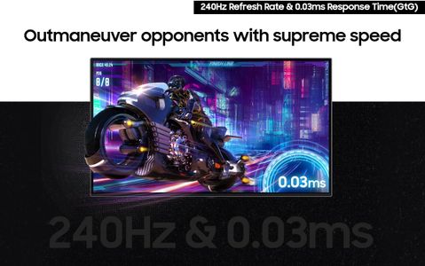 Samsung Odyssey G8 32" 4K Gaming Monitor – Ultra HD Display