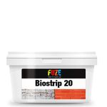 Biostrip 20 Paint Stripper 1 litre from FUZE Products. Water Based Paint remover. Effortlessly removes paint from Wood, Brick, Concrete, Metal, uPVC, Glass and More