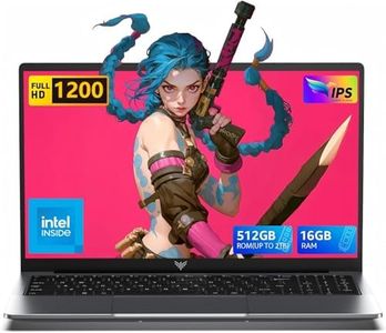 ACEMAGIC 15.6" FHD Laptop with 4 Core N150 Processor Up to 3.6GHz (Beat N100/N97/N5095) Laptops Computer,16GB DDR4 512GB SSD HD Notebook,Support WiFi 5,BT5, 3*USB3.2,TF,5000mAh Battery,Metal Shell