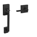 Schlage FE285 CEN 622 LAT COL 16-080 10-027 134 Front Entry Handleset Interior, Matte Black