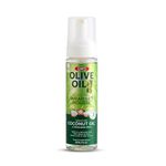 ORS Olive Oil Wrap/Set Mousse - 207ml, Perfect For Styling & Conditioning, Infused With Nourishing Coconut Oil - For Nourishment