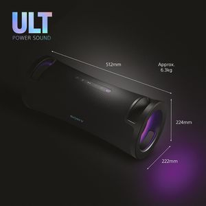 Sony ULT FIELD 7 Bluetooth Speaker – Black, Portable Wireless Audio
