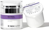 SkinInspired Retinol Night Cream + Refill Combo | 0.1% Retinol & Hyaluronic Acid | Anti-Wrinkle Cream for Women | Night Cream For Women & Men Glowing Skin | For Normal to Dry Skin