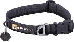 Ruffwear, Front Range Dog Collar, Durable and Comfortable Collar for Everyday Use, Basalt Gray, 14"-20"