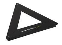 Winnwell Triangle Hockey Passing Aid - Passing & Stick Handling Trainer Suitable for On or Off Ice, Help Improve Puck Control & Shooting with Rubber Rebounder Passing Aide