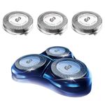 HQ8 Replacement Heads for Aquatec Shavers,HQ8 Heads Compatible with Aquatec Shavers HQ8505 AT815 AT810, 3-Pack