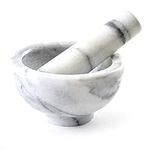 Norpro 693 White Marble Mortar and 