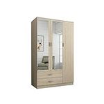 Luxsuite Wardrobe Mirrored Closet W