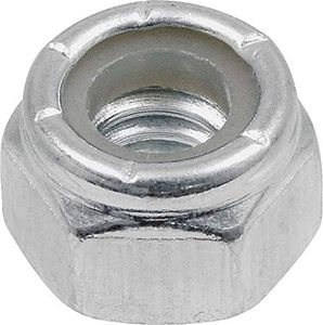 Hillman Group 180147 Nylon Insert Lock Nut, 1/4-Inch by 20-Inch, 100-Pack