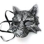 MasqStudio Black Wolf Mask Animal M