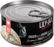 Chicken with Sardine - Premium Canned Cat Wet Food - Cat All Ages by Lily & Jax (Pack of 24 x 85g)