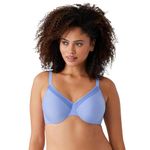 Wacoal Women's Perfect Primer Underwire Bra, Blue Hydrangea, 44D