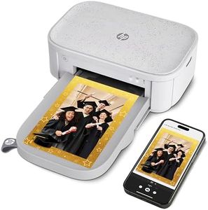 HP Sprocket Studio Plus 4x6" Wireless Instant Photo Printer – Wi-Fi, Premium Dye Sublimation, Compact - Prints Vibrant Color Pictures from iOS & Android Devices - Editing App for Fun, Creative Photos