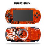 Mightyskins Protective Vinyl Skin Decal Cover Sticker Compatible with Sony PSP - Orange Frenzy