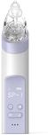 GROWNSY Electric Nose Aspirator for Toddler with 3 Silicone Tips, Adjustable Suctions, Music and Light Soothing Function (Pink)