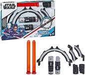 Star Wars Lightsaber Forge Inquisitor Masterworks Set Double-Bladed Electronic Lightsaber, Customizable Roleplay Toy for Kids Ages 4 and Up