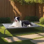Bedsure Outdoor Elevated Dog Bed La