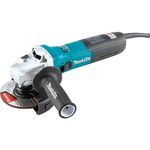 Makita GA5090 5" Variable Speed Angle Grinder (15.0-Amp) with SJS II, AFT, Lock-On & Slide Switch