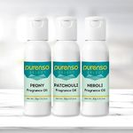 Purenso Select - Fragrance Oil Combo - Peony + Patchouli + Neroli (30g x 3 Bottles)