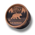 Grizz Soft Beard Balm | 70g | Beard Moisturiser | Beard Wax | Beard Cream | Shea Butter & Bees Wax | Jojoba Oil & Argan Oil | (Blue Raspberry)