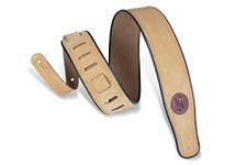 Levy's Leathers Suede Leather Guitar Strap,Tan