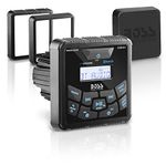 Boss Audio MGR450B In-Dash Marine Gauge Digital Media Bluetooth Audio Streaming AM/FM Receiver